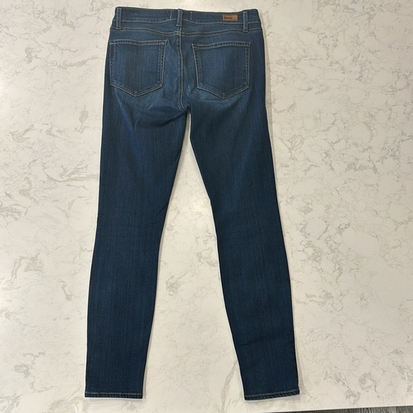 PAIGE Verdugo Ankle Transcend Nottingham Dark Wash Jeans 27 - Picture 4 of 16